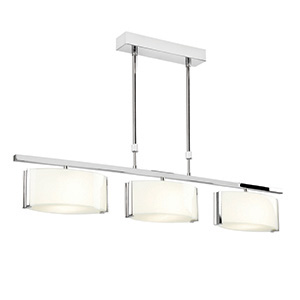 Clef 3lt linear semi flush